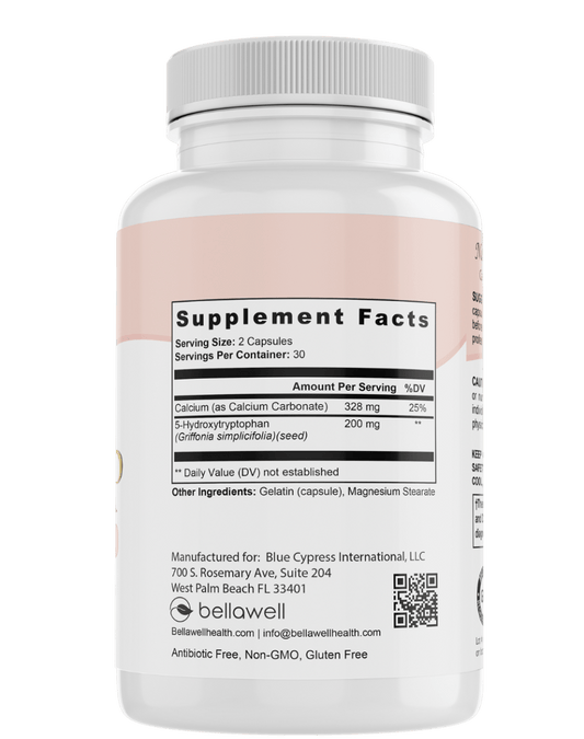 5 - HTP (5 - Hydroxytryptophan) by Bellawell - Bellawell Health