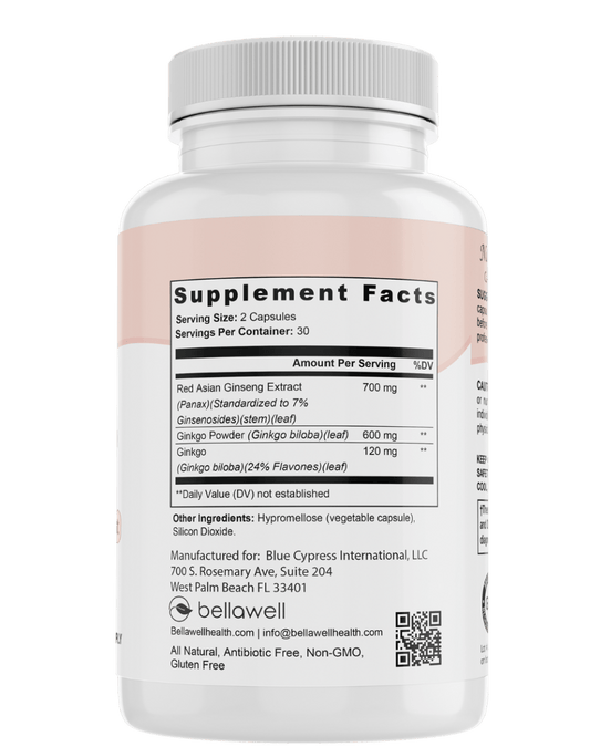 Advanced Ginkgo Formula by Bellawell - Bellawell Health