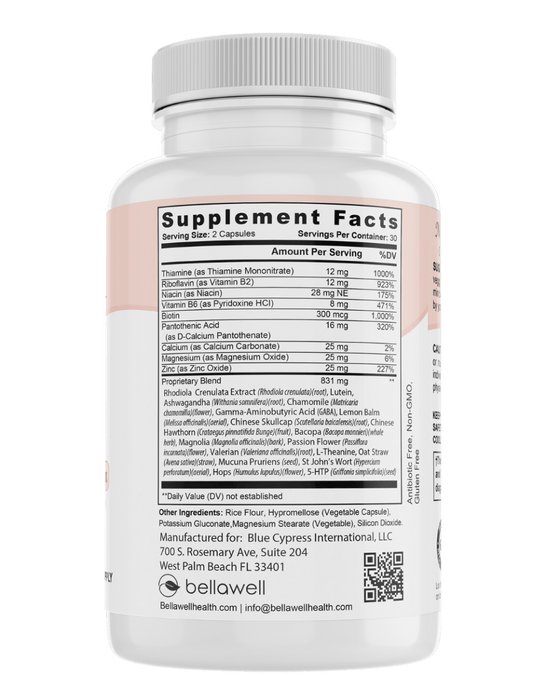 Advanced Stress Relief Formula by Bellawell - Bellawell Health