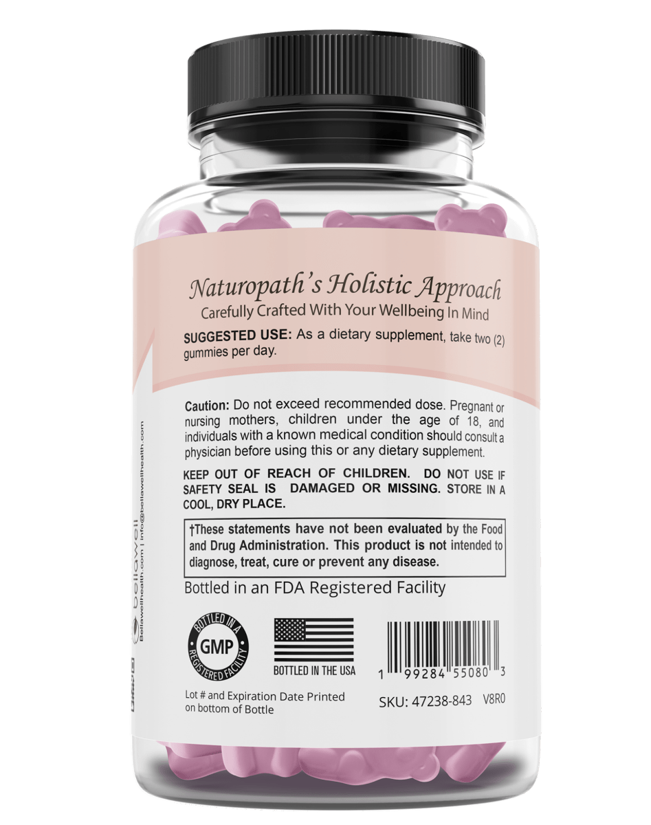 Biotin Gummies - Hair Skin and Nails - by Bellawell - Bellawell Health