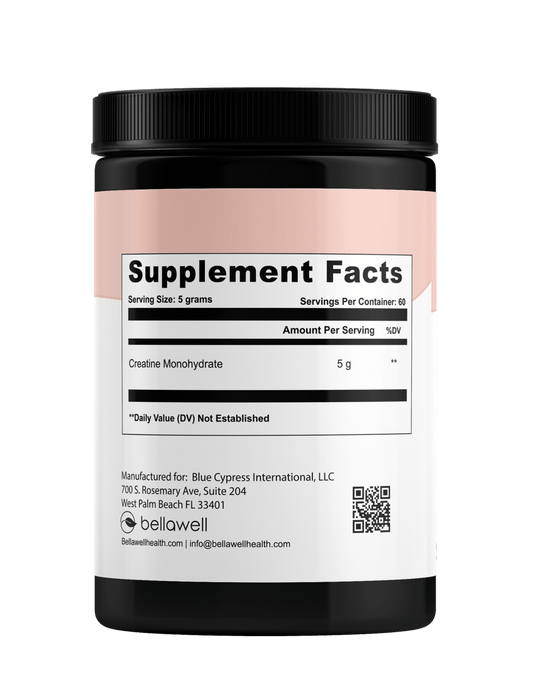 CREATINE Powder - High Energy Compound - Bellawell Health