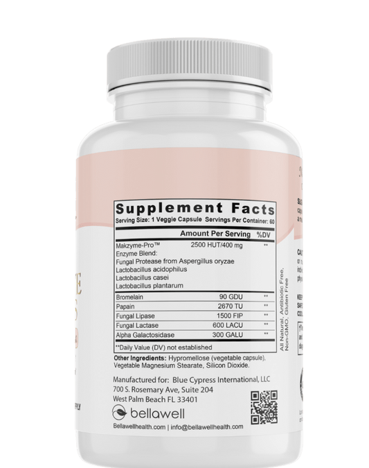 Digestive Enzymes: A Thoughtful Choice for Women's Wellness by Bellawell - Bellawell Health