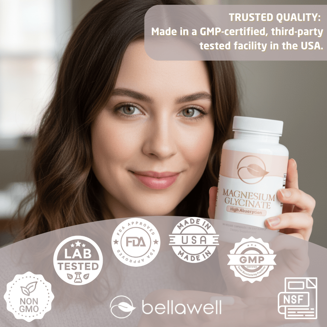 Magnesium Glycinate - Cellular Balance by Bellawell - Bellawell Health