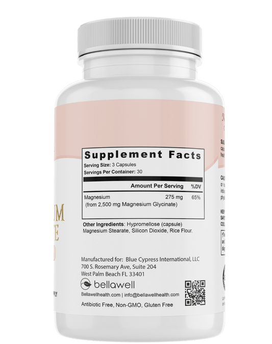 Magnesium Glycinate - Cellular Balance by Bellawell - Bellawell Health