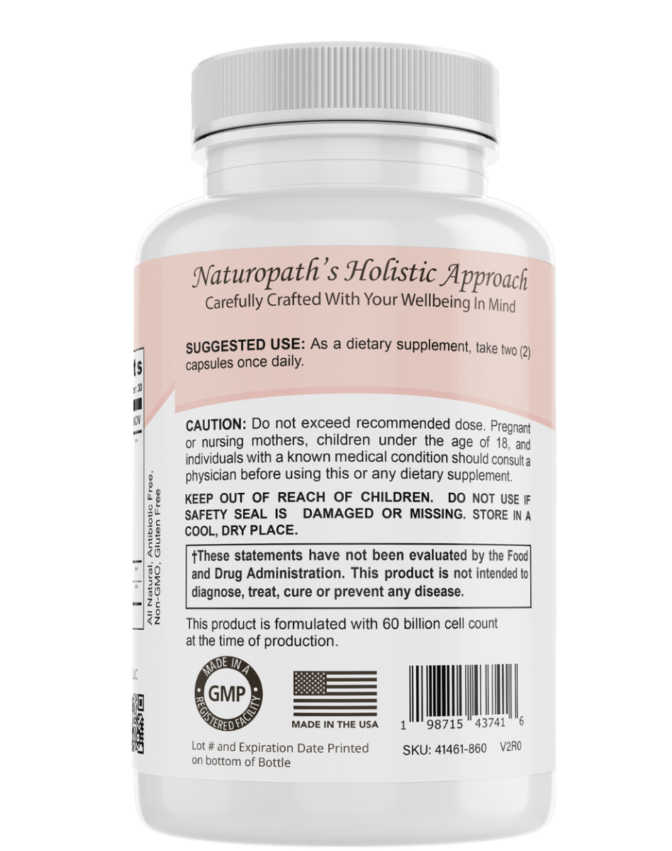 Probiotics 60 Billion by Bellawell - Bellawell Health