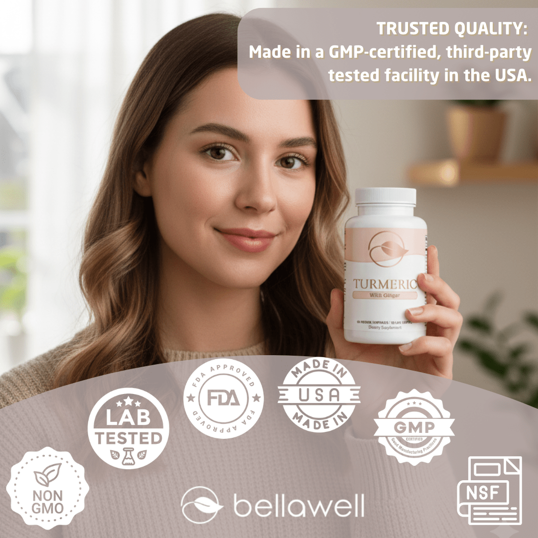 Turmeric & Ginger Formula - by Bellawell - Bellawell Health