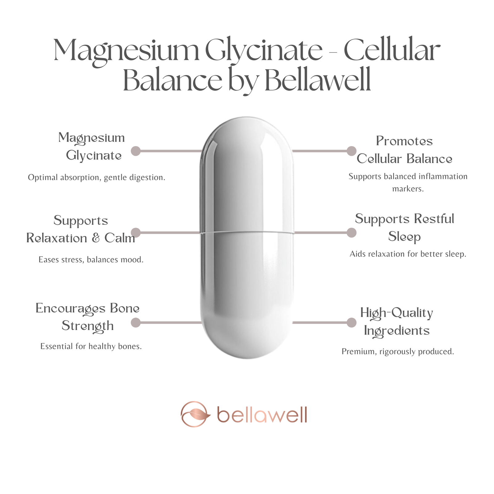 Discover the Power of Bellawell's Magnesium Glycinate