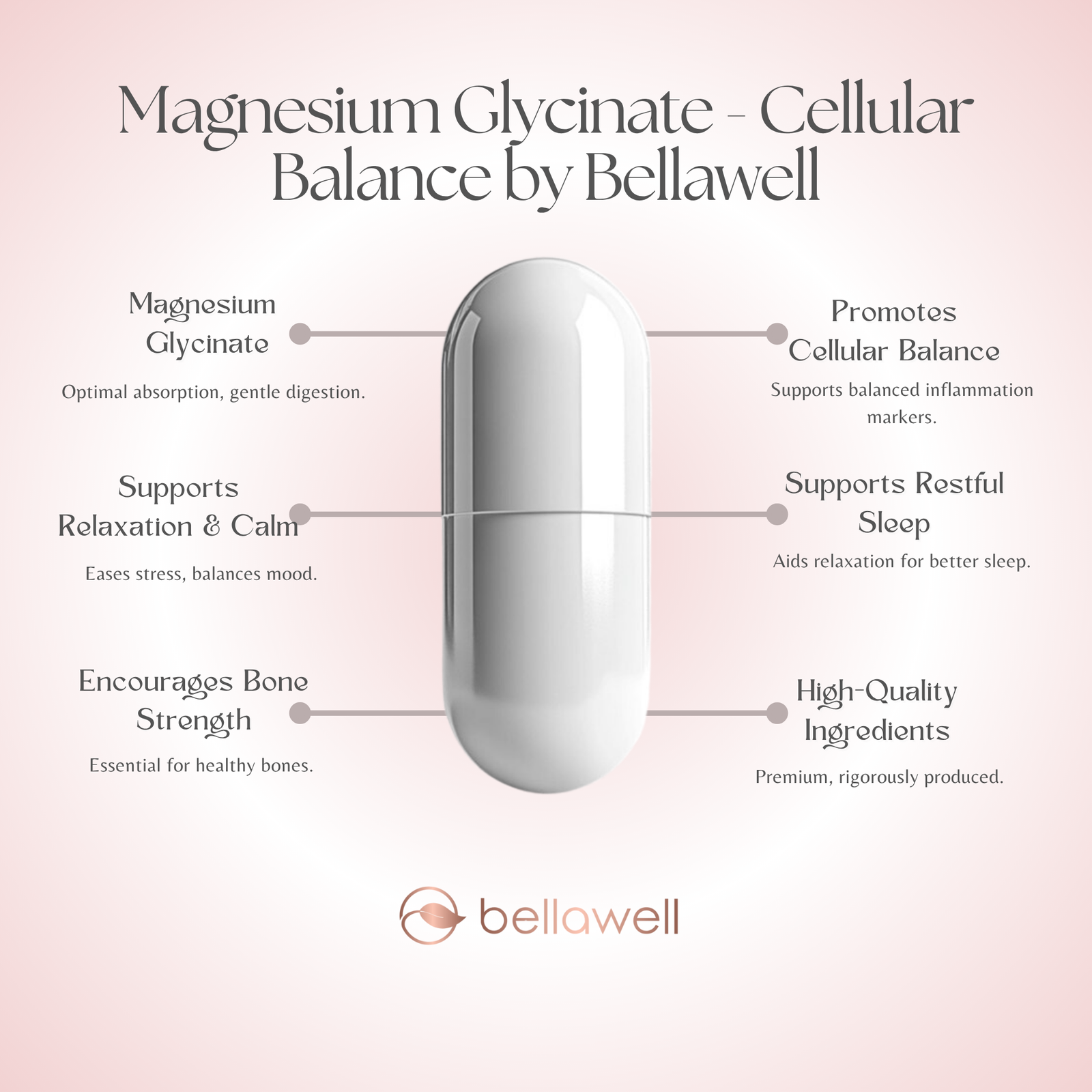 Discover the Power of Bellawell's Magnesium Glycinate