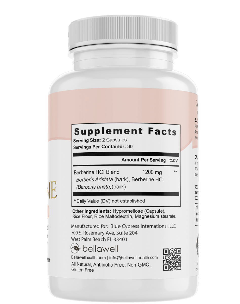 Berberine - Harness the Power of Nature by Bellawell - Bellawell Health