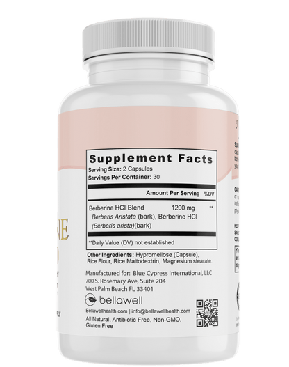 Berberine - Harness the Power of Nature by Bellawell - Bellawell Health