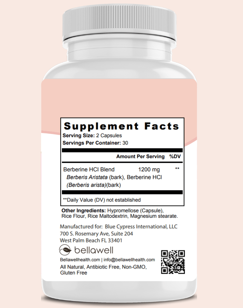 Berberine - Harness the Power of Nature by Bellawell - Bellawell Health