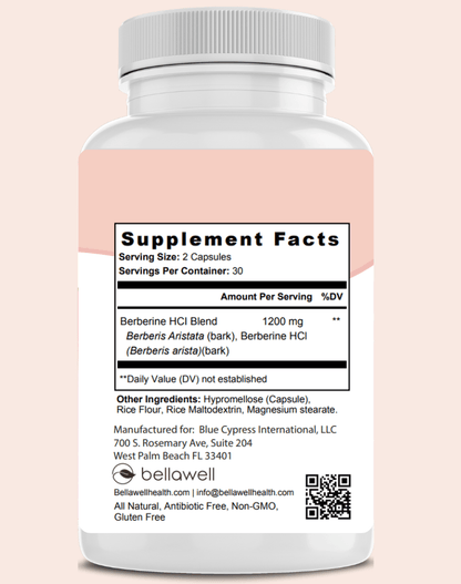 Berberine - Harness the Power of Nature by Bellawell - Bellawell Health