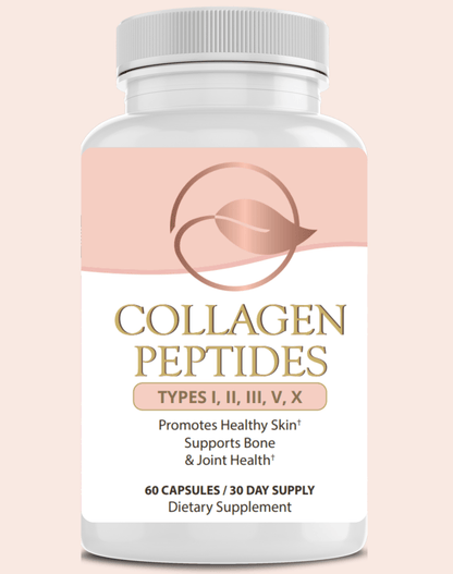 Collagen Peptides Types I, II, III, V, X by Bellawell - Bellawell Health