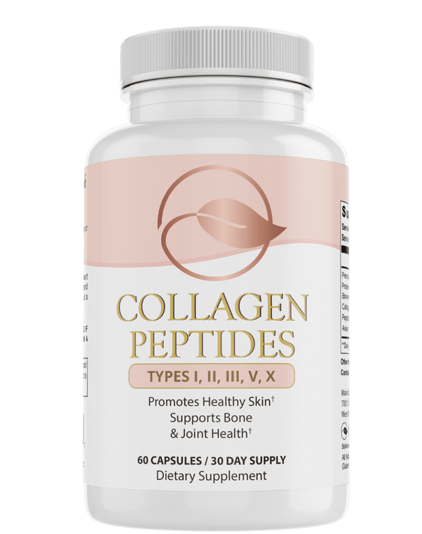 Collagen Peptides Types I, II, III, V, X by Bellawell - Bellawell Health
