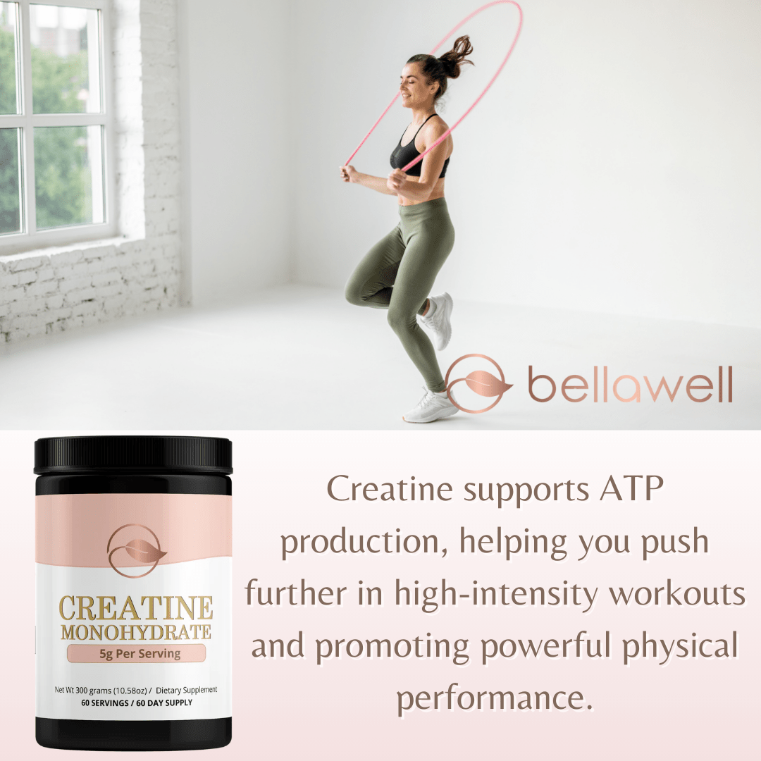 CREATINE Powder - High Energy Compound - Bellawell Health