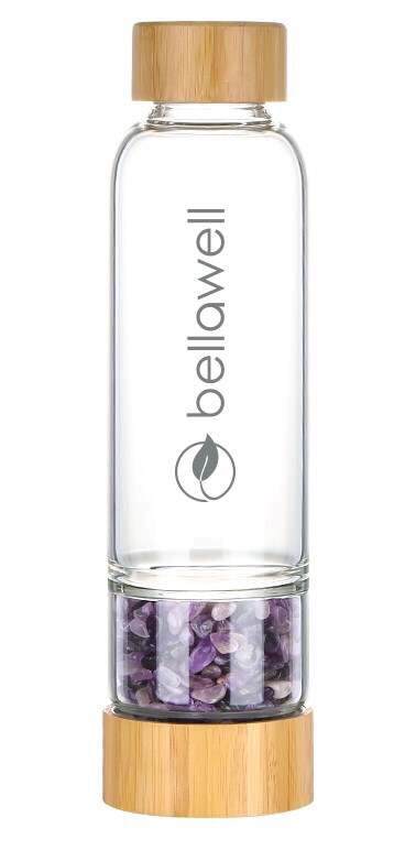 Crystal Elixir Infused Gem Water Bottle - Bellawell Health