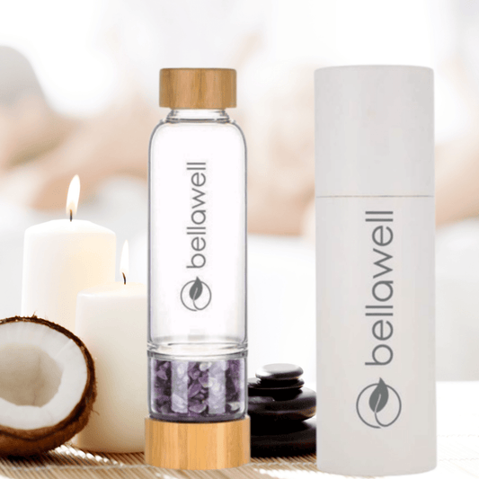 Crystal Elixir Infused Gem Water Bottle - Bellawell Health
