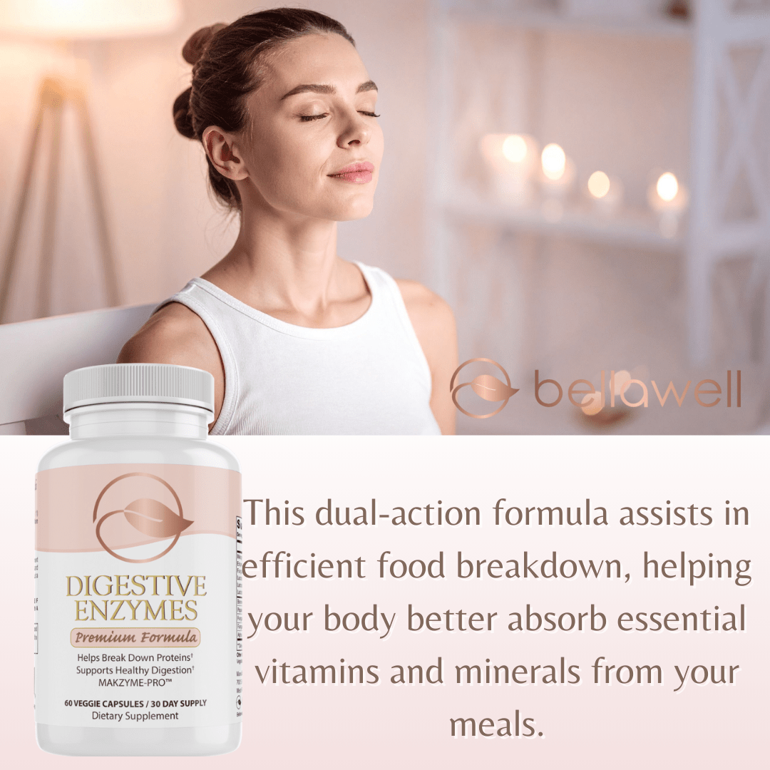 Digestive Enzymes: A Thoughtful Choice for Women's Wellness by Bellawell - Bellawell Health