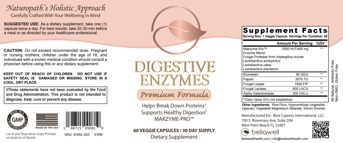 Digestive Enzymes: A Thoughtful Choice for Women's Wellness by Bellawell - Bellawell Health