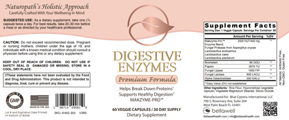Digestive Enzymes: A Thoughtful Choice for Women's Wellness by Bellawell - Bellawell Health