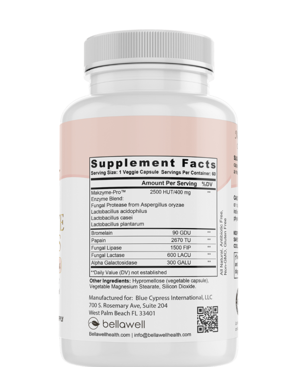 Digestive Enzymes: A Thoughtful Choice for Women's Wellness by Bellawell - Bellawell Health