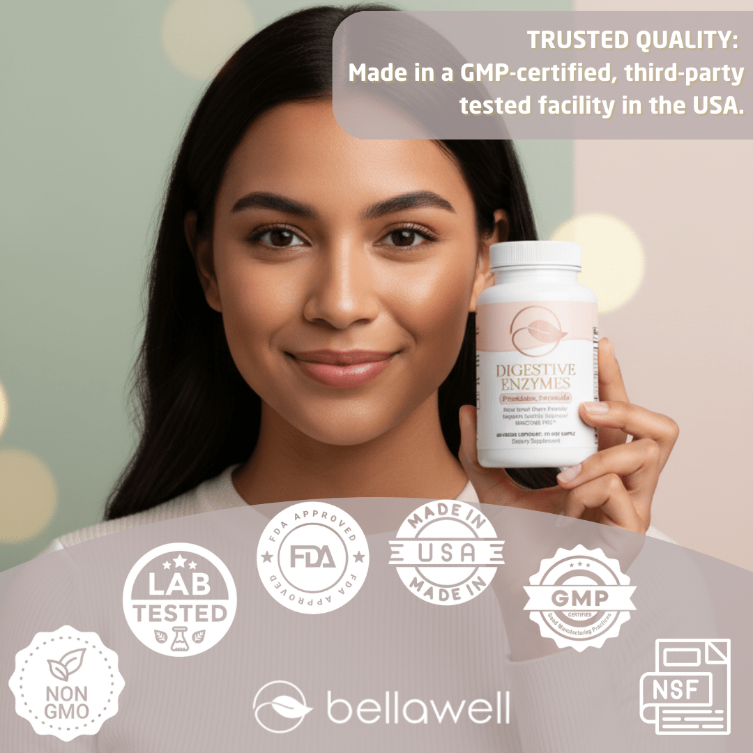 Digestive Enzymes: A Thoughtful Choice for Women's Wellness by Bellawell - Bellawell Health