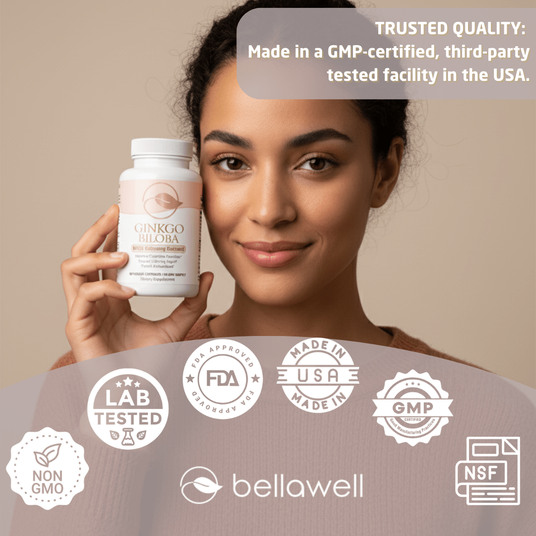 Ginkgo Biloba Formula by Bellawell - Bellawell Health
