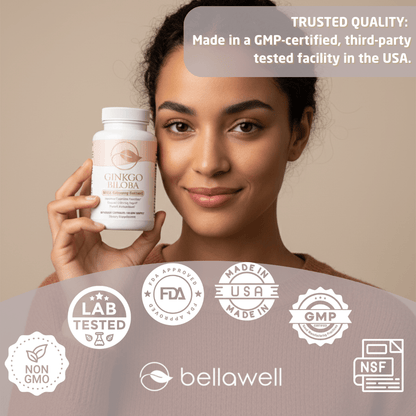 Ginkgo Biloba Formula by Bellawell - Bellawell Health