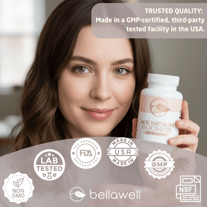Magnesium Glycinate - Cellular Balance by Bellawell - Bellawell Health