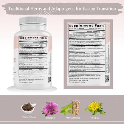 Menopause Support: - A Thoughtful Blend of Ingredients by Bellawell - Bellawell Health