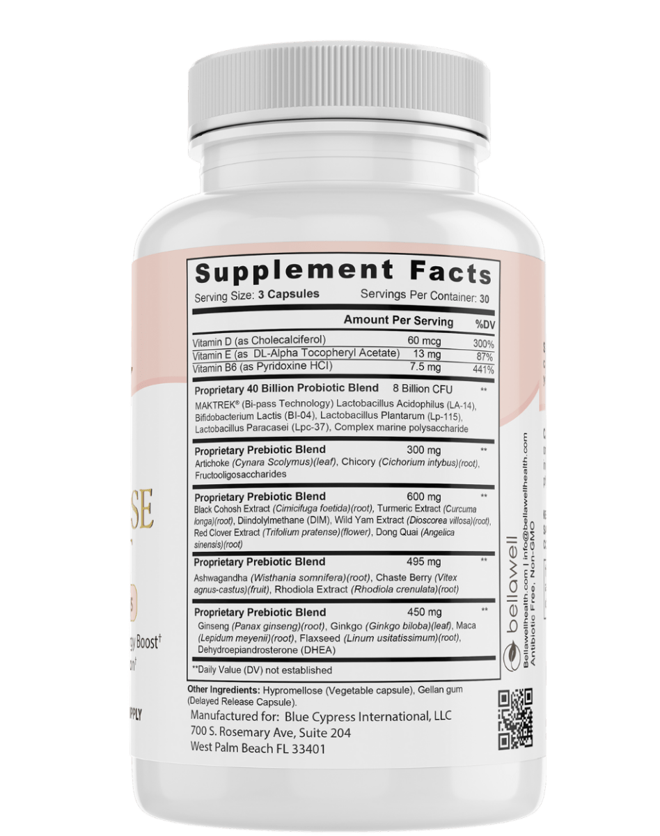 Menopause Support: - A Thoughtful Blend of Ingredients by Bellawell - Bellawell Health