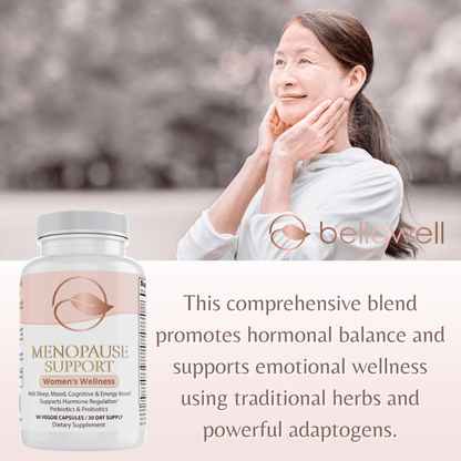 Menopause Support: - A Thoughtful Blend of Ingredients by Bellawell - Bellawell Health
