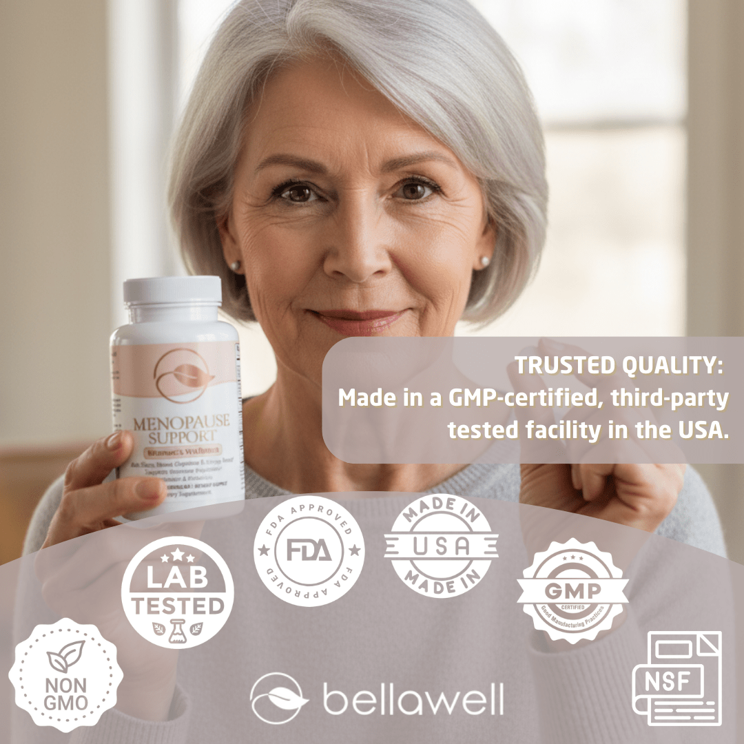 Menopause Support: - A Thoughtful Blend of Ingredients by Bellawell - Bellawell Health