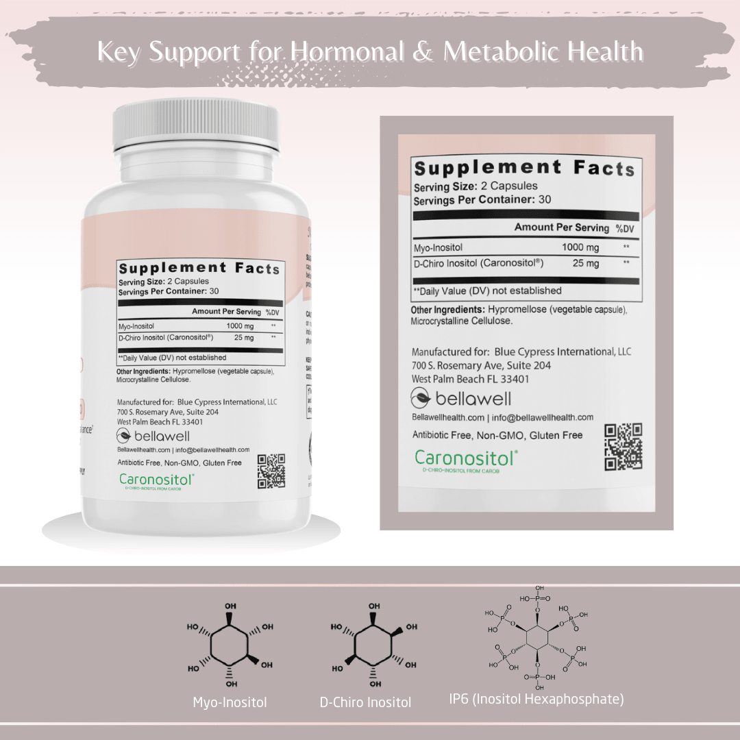 Myo D-Chiro Inositol (IP6) by Bellawell - Bellawell Health