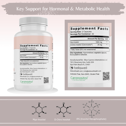 Myo D-Chiro Inositol (IP6) by Bellawell - Bellawell Health