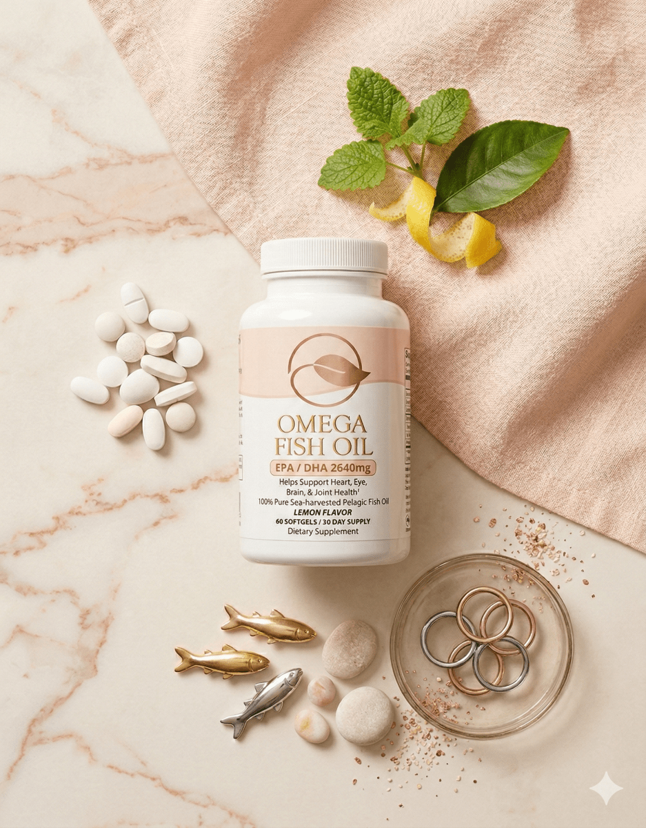 Omega Fish Oil -Omega-3 Fatty Acids by Bellawell - Bellawell Health