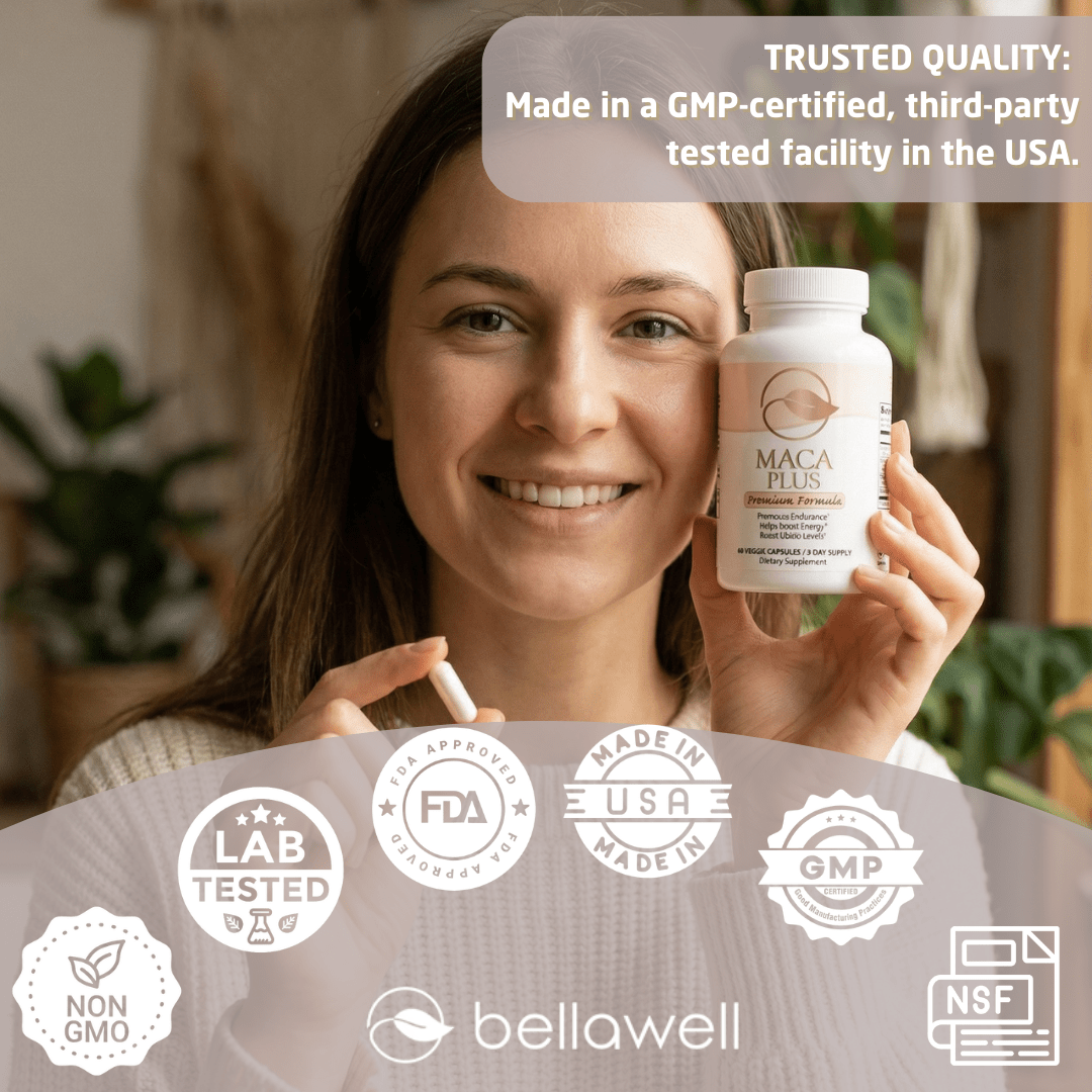 Organic Maca Root Complex by Bellawell - Bellawell Health