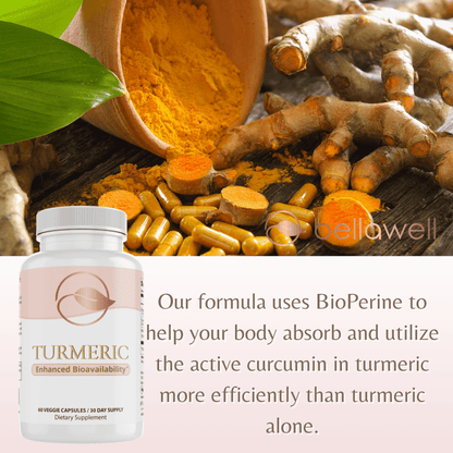 Organic Turmeric - Overall Vitality by Bellawell - Bellawell Health