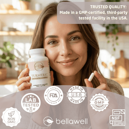 Organic Turmeric - Overall Vitality by Bellawell - Bellawell Health