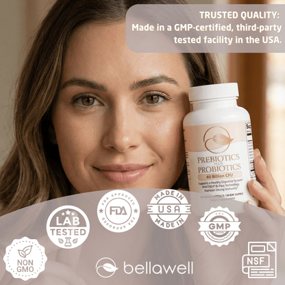 Probiotics 60 Billion by Bellawell - Bellawell Health