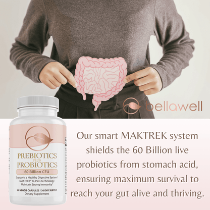 Probiotics 60 Billion by Bellawell - Bellawell Health