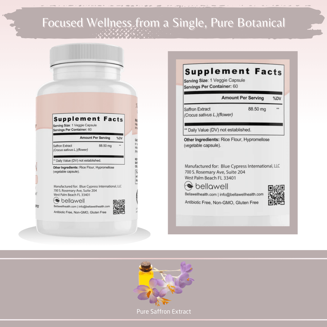 Pure Saffron – Balance in Harmony - Bellawell Health