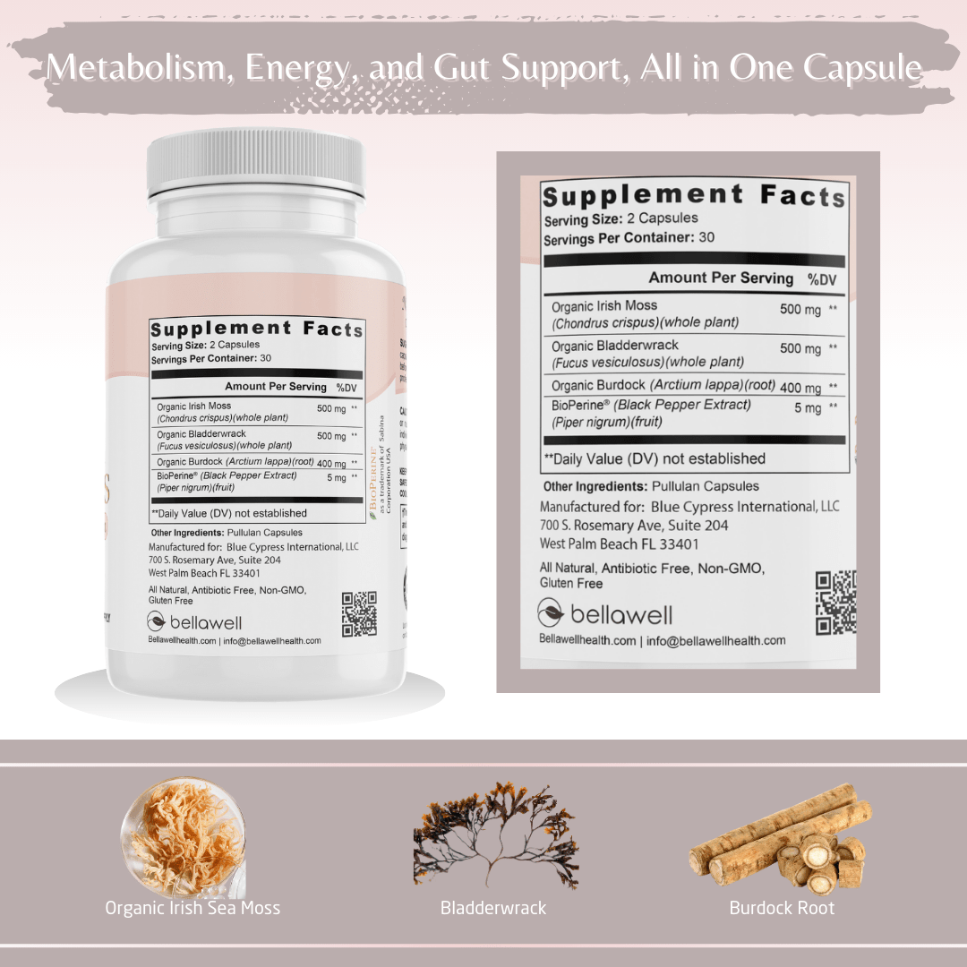 Sea Moss Superfood for Women's Wellness - Bellawell Health