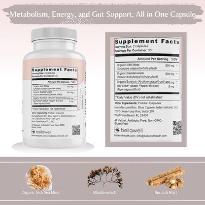 Sea Moss Superfood for Women's Wellness - Bellawell Health