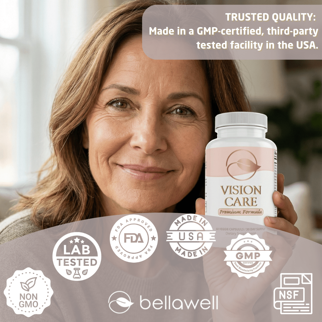 Vision Care - A Blend of Ingredients for Ocular Support by Bellawell - Bellawell Health
