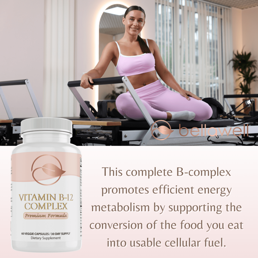 Vitamin B-Complex With Folate by Bellawell - Bellawell Health