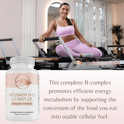 Vitamin B-Complex With Folate by Bellawell - Bellawell Health