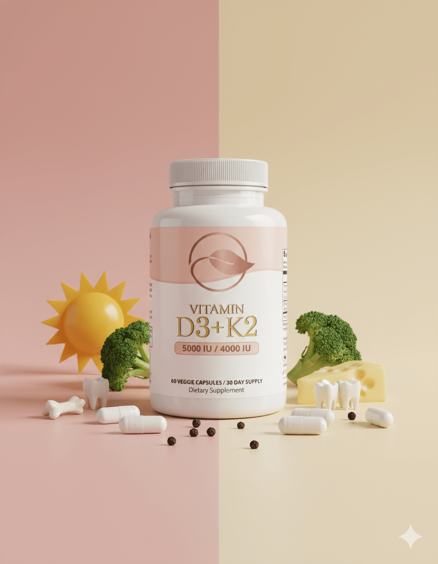 Vitamin D3 & K2 - Sunshine Boost by Bellawell - Bellawell Health
