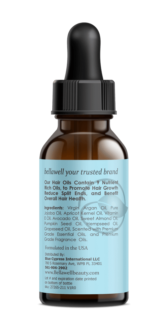 Bellawell Hair Care with Argan +9 Essential Oils - Bellawell Health