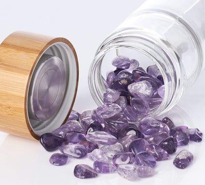 Crystal Elixir Infused Gem Water Bottle - Bellawell Health